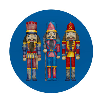 Christmas Nutcrackers, Mousepad Round 20cm