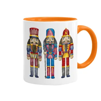 Ο Καρυοθραύστης, Κούπα χρωματιστή πορτοκαλί, κεραμική, 330ml