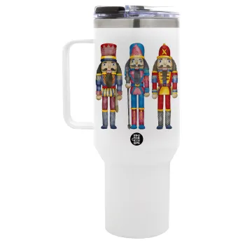 Ο Καρυοθραύστης, Mega Tumbler με καπάκι, διπλού τοιχώματος (θερμό) 1,2L