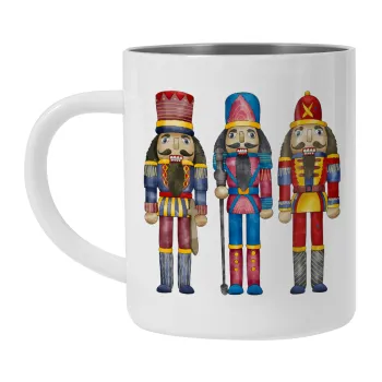 Christmas Nutcrackers, Mug Stainless steel double wall 300ml