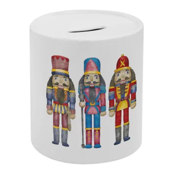 Ο Καρυοθραύστης, Κουμπαράς πορσελάνης με τάπα