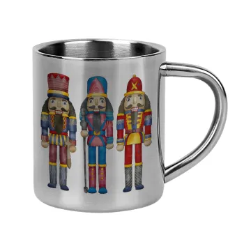 Christmas Nutcrackers, Mug Stainless steel double wall 300ml