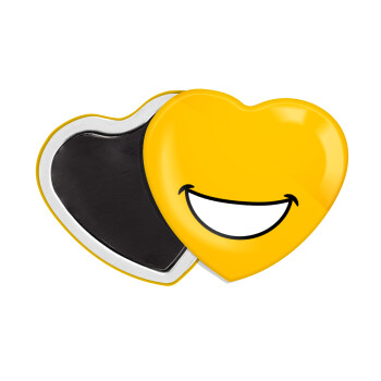 Big Smile, Μαγνητάκι καρδιά (57x52mm)