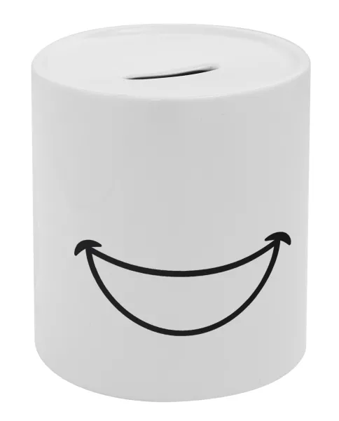 Big Smile — Porcelain money box with stopper