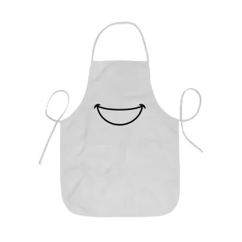 Χαμογέλα, Ποδιά Σεφ ολόσωμη κοντή  Παιδική (44x62cm)