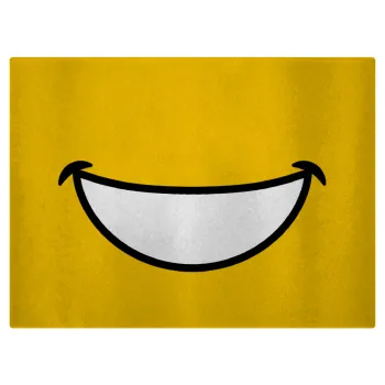 Χαμογέλα, Επιφάνεια κοπής γυάλινη (38x28cm)