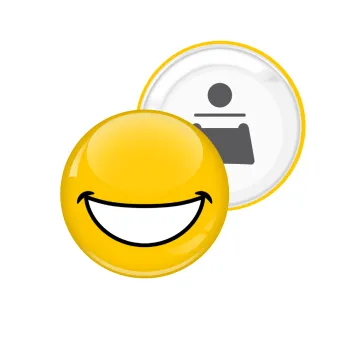 Big Smile, Μαγνητάκι και ανοιχτήρι μπύρας στρογγυλό διάστασης 5,9cm