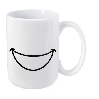 Χαμογέλα, Κούπα Mega, κεραμική, 450ml