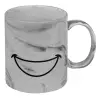 Mug ceramic marble style, 330ml