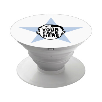 The office star CUSTOM, Phone Holders Stand  White Hand-held Mobile Phone Holder
