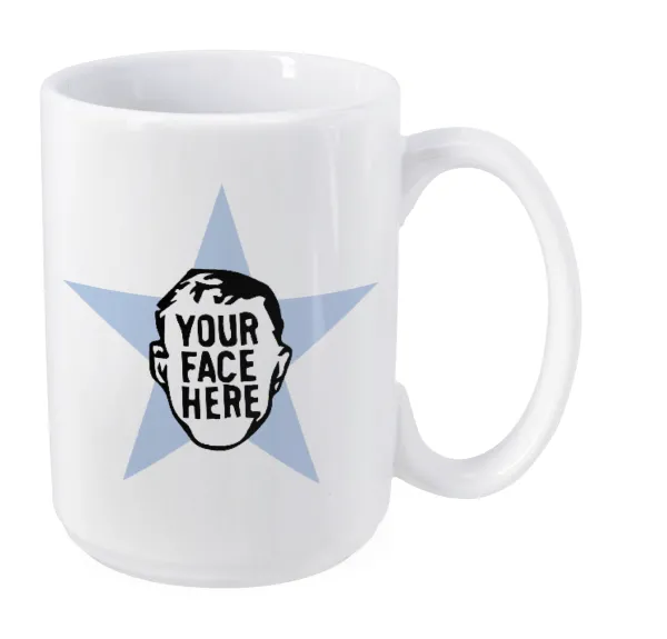 The office star CUSTOM — Mega mug, ceramic, 450ml