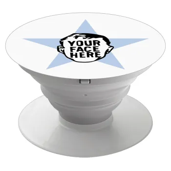 The office star CUSTOM, Phone Holders Stand  White Hand-held Mobile Phone Holder