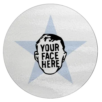 The office star CUSTOM, Επιφάνεια κοπής γυάλινη στρογγυλή (30cm)