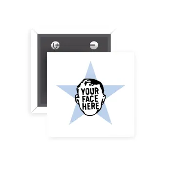 The office star CUSTOM, Κονκάρδα παραμάνα τετράγωνη 5x5cm