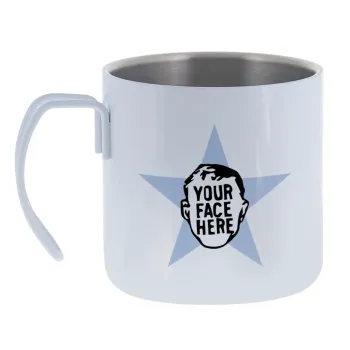 The office star CUSTOM — Κούπα Ανοξείδωτη διπλού τοιχώματος 400ml