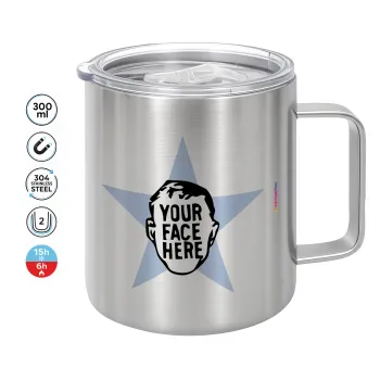 The office star CUSTOM, Mug Stainless steel double wall 300ml