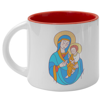 Mary, mother of Jesus, Κούπα κεραμική 400ml