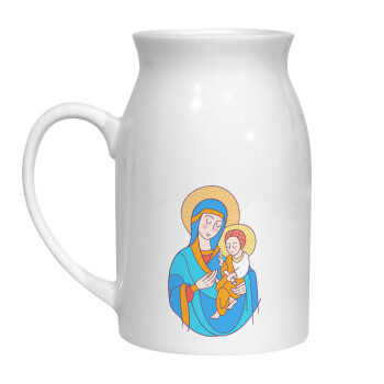 Mary, mother of Jesus, Milk Jug (450ml) (1pcs)