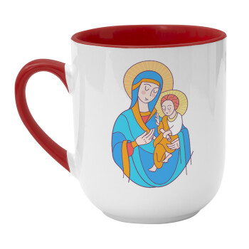 Mary, mother of Jesus, Κούπα κεραμική tapered 260ml