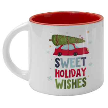 Sweet holiday wishes, Κούπα κεραμική 400ml