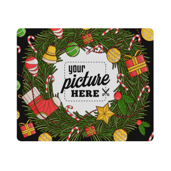 PHOTO Christmas twitch, Mousepad rect 23x19cm