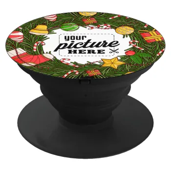 PHOTO Christmas twitch, Phone Holders Stand  Μαύρο Βάση Στήριξης Κινητού στο Χέρι