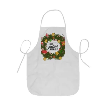 PHOTO Christmas twitch, Ποδιά Σεφ ολόσωμη κοντή  Παιδική (44x62cm)