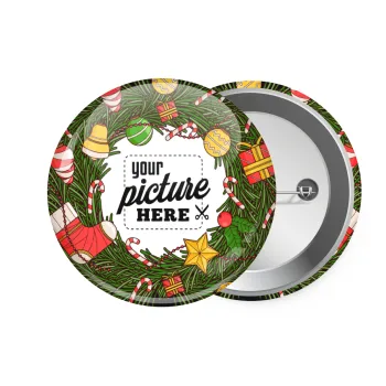 PHOTO Christmas twitch, Κονκάρδα παραμάνα 7.5cm