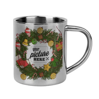 PHOTO Christmas twitch, Κούπα Ανοξείδωτη διπλού τοιχώματος 300ml