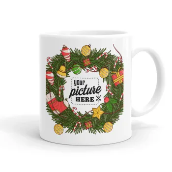 PHOTO Christmas twitch, Κούπα, κεραμική, 330ml