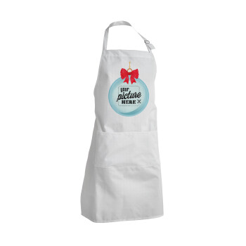 PHOTO snowball, Adult Chef Apron (with sliders and 2 pockets)