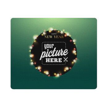 PHOTO xmas lights, Mousepad rect 23x19cm