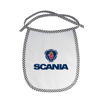 Scania, Σαλιάρα μωρού αλέκιαστη με κορδόνι Μαύρη