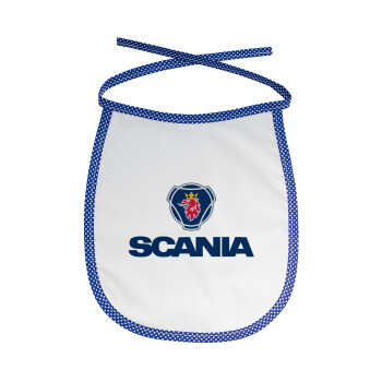 Scania, Σαλιάρα μωρού αλέκιαστη με κορδόνι Μπλε