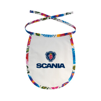 Scania, Σαλιάρα μωρού αλέκιαστη με κορδόνι Χρωματιστή
