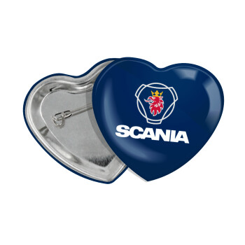 Scania, Κονκάρδα παραμάνα καρδιά (57x52mm)