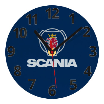 Scania, Ρολόι τοίχου γυάλινο (20cm)