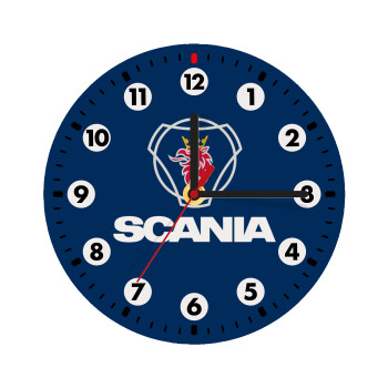 Scania, Wooden wall clock (20cm)