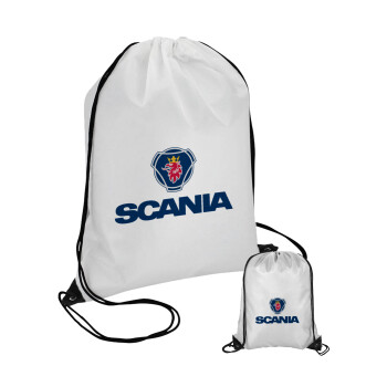 Scania, Τσάντα πουγκί με μαύρα κορδόνια 45χ35cm (1 τεμάχιο)