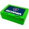 Scania, Παιδικό δοχείο κολατσιού ΠΡΑΣΙΝΟ 185x128x65mm (BPA free πλαστικό)