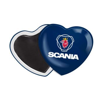 Scania, Μαγνητάκι καρδιά (57x52mm)