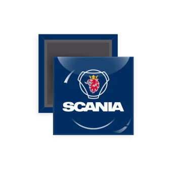 Scania, Μαγνητάκι ψυγείου τετράγωνο διάστασης 5x5cm