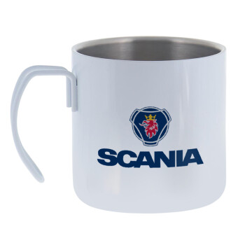 Scania, Mug Stainless steel double wall 400ml