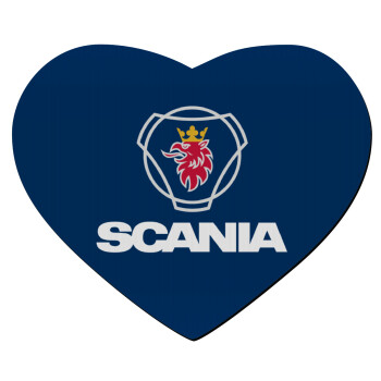 Scania, Mousepad καρδιά 23x20cm