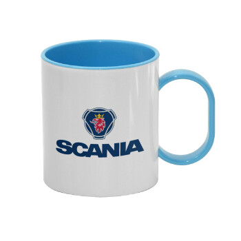 Scania, Κούπα (πλαστική) (BPA-FREE) Polymer Μπλε για παιδιά, 330ml
