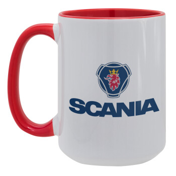 Scania, Κούπα Mega 15oz, κεραμική Κόκκινη, 450ml