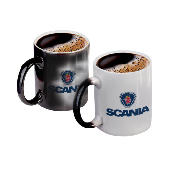 Scania, Κούπα Μαγική, κεραμική, 330ml που αλλάζει χρώμα με το ζεστό ρόφημα (1 τεμάχιο)