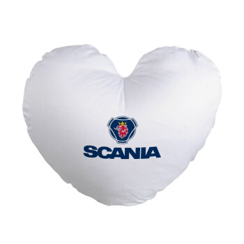 Scania, Μαξιλάρι καναπέ καρδιά 40x40cm περιέχεται το  γέμισμα