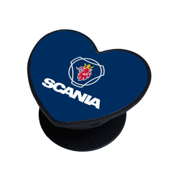 Scania, Phone Holders Stand  καρδιά Μαύρο Βάση Στήριξης Κινητού στο Χέρι