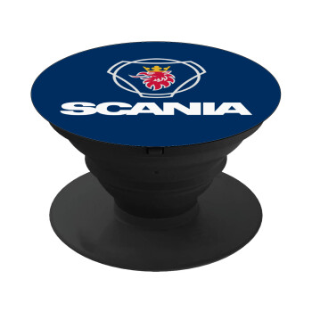 Scania, Pop Socket Μαύρο Βάση Στήριξης Κινητού στο Χέρι